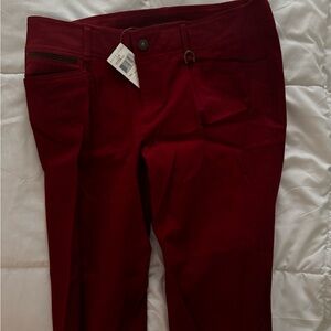 Polo by Ralph Lauren Red Straight Leg Pants